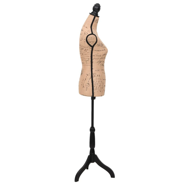 Female Bust Tailor's Dummy Dressmakers Dummy Torso Dressed Mannequin Jute