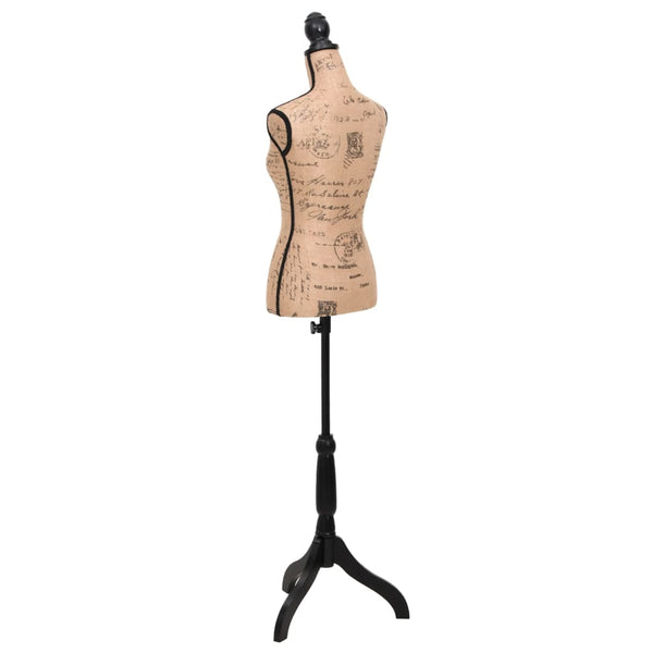 Female Bust Tailor's Dummy Dressmakers Dummy Torso Dressed Mannequin Jute