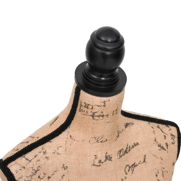 Female Bust Tailor's Dummy Dressmakers Dummy Torso Dressed Mannequin Jute
