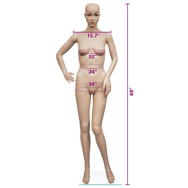 vidaXL Female Mannequin B