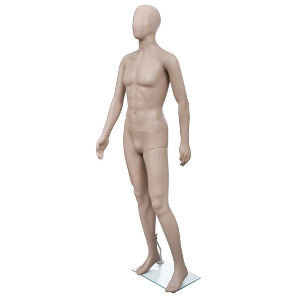 vidaXL Male Mannequin Round Head