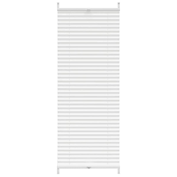 vidaXL Blackout Pleated Blind 40×100 cm White