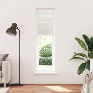 Pleated blind roller blind venetian blind pleated blind clamp 40x200cm white