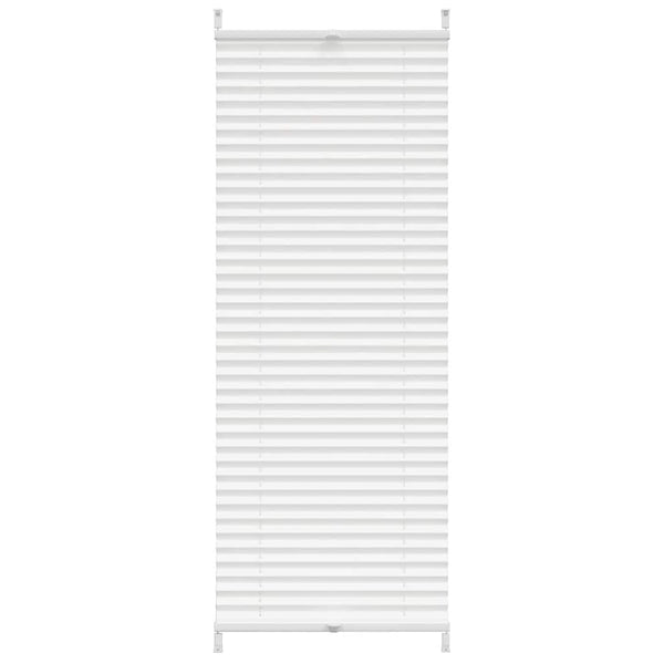 Pleated Blind Roller Blind Pleated Roller Blind 50x125cm White