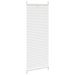 Pleated Blind Roller Blind Pleated Roller Blind 50x125cm White
