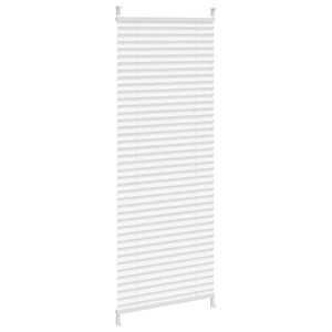 Pleated Blind Roller Blind Pleated Roller Blind 50x125cm White