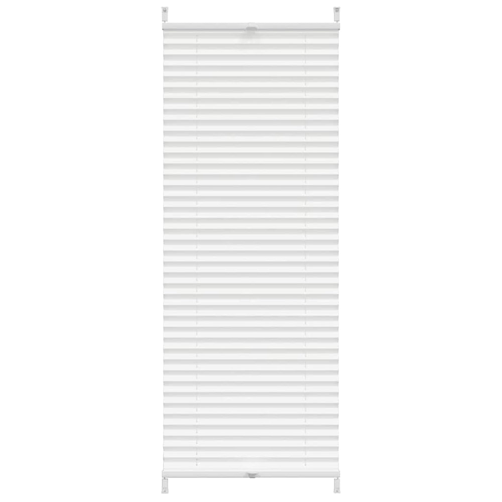 vidaXL Blackout Pleated Blind 60x100 cm White
