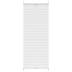 vidaXL Blackout Pleated Blind 60x100 cm White