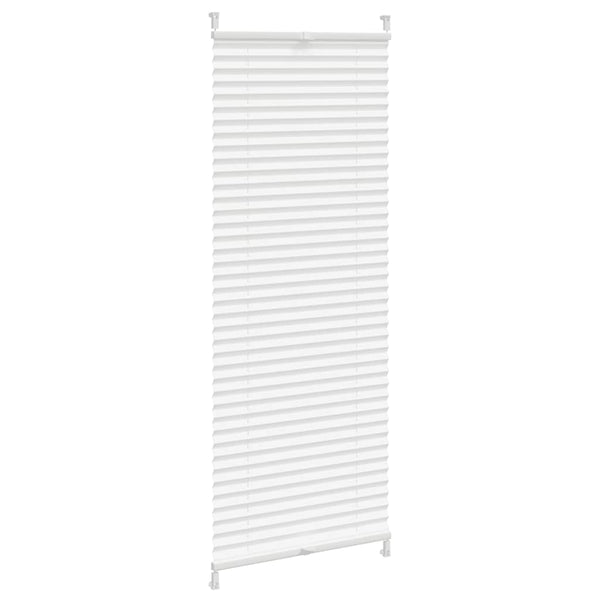 vidaXL Blackout Pleated Blind 60x100 cm White