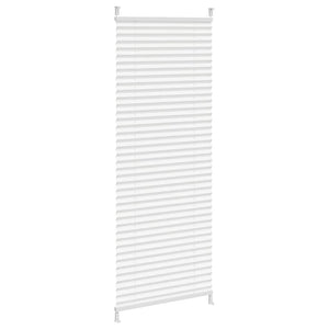 vidaXL Blackout Pleated Blind 60x100 cm White