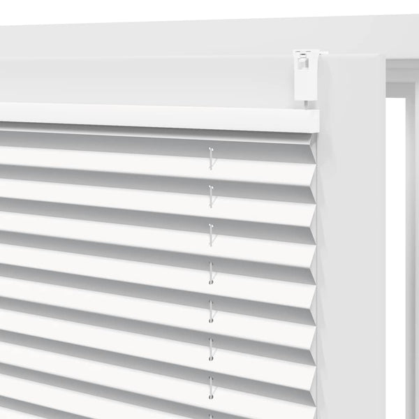 vidaXL Blackout Pleated Blind 60x100 cm White