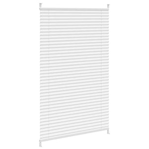 vidaXL Blackout Pleated Blind 80x100 cm White