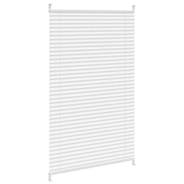 vidaXL Blackout Pleated Blind 90x150 cm White