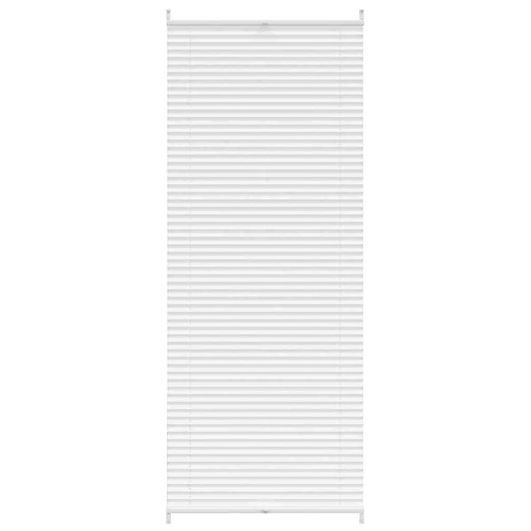 vidaXL Blackout Pleated Blind 90x200 cm White