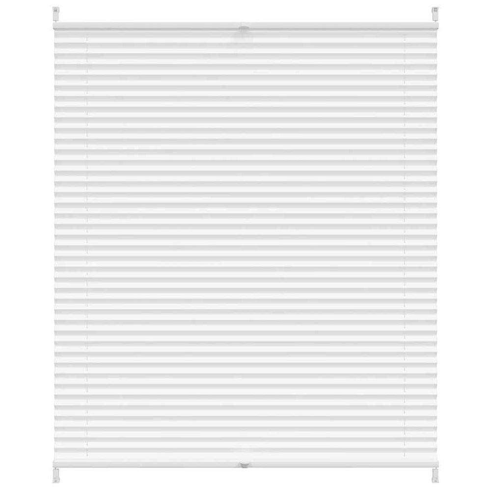Pleated blind pleated roller blind 110x100cm white