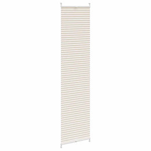 Pleated Blind Roller Blind Pleated Roller Blind 40x200cm Cream