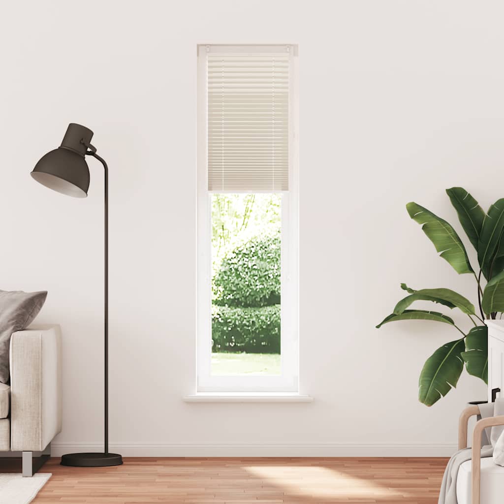 Pleated Blind Roller Blind Pleated Roller Blind 40x200cm Cream