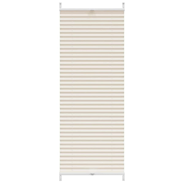 vidaXL Pleated Blind Pleated Roller Blind 50x150cm Cream