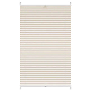 Pleated Blind Pleated Roller Blind 70x150cm Cream