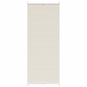 Pleated Blind Roller Blind Pleated Blind 70x200cm Cream