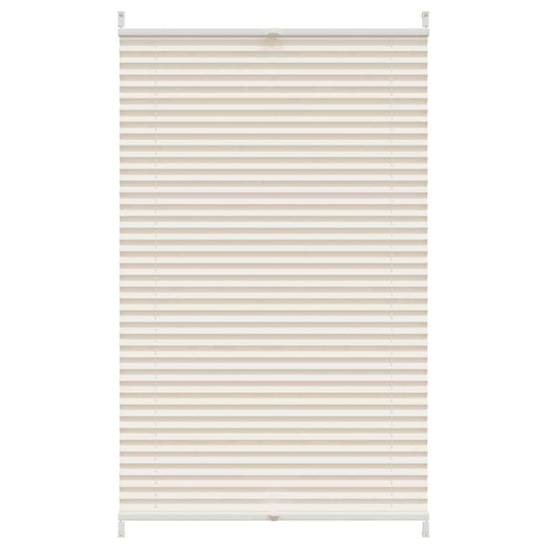 Pleated blind pleated roller blind 80x125cm Cream