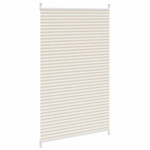 vidaXL Blackout Pleated Blind 90x100 cm Cream