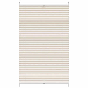 Pleated Blind Roller Blind Pleated Blind 90x150cm Cream