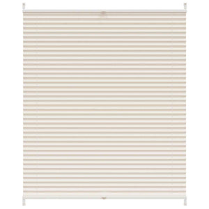 Pleated blind 110x100cm Cream