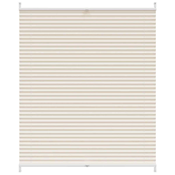 Pleated Blind Pleated Roller Blind 110x150cm Cream
