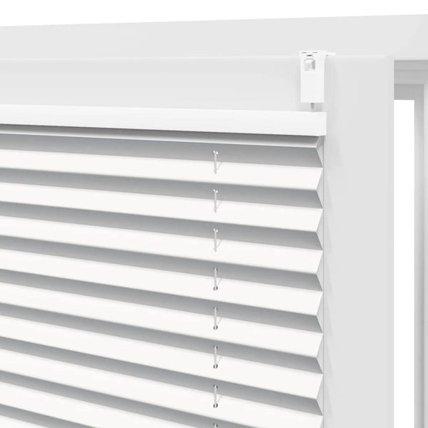 Pleated Blind 110x150cm White