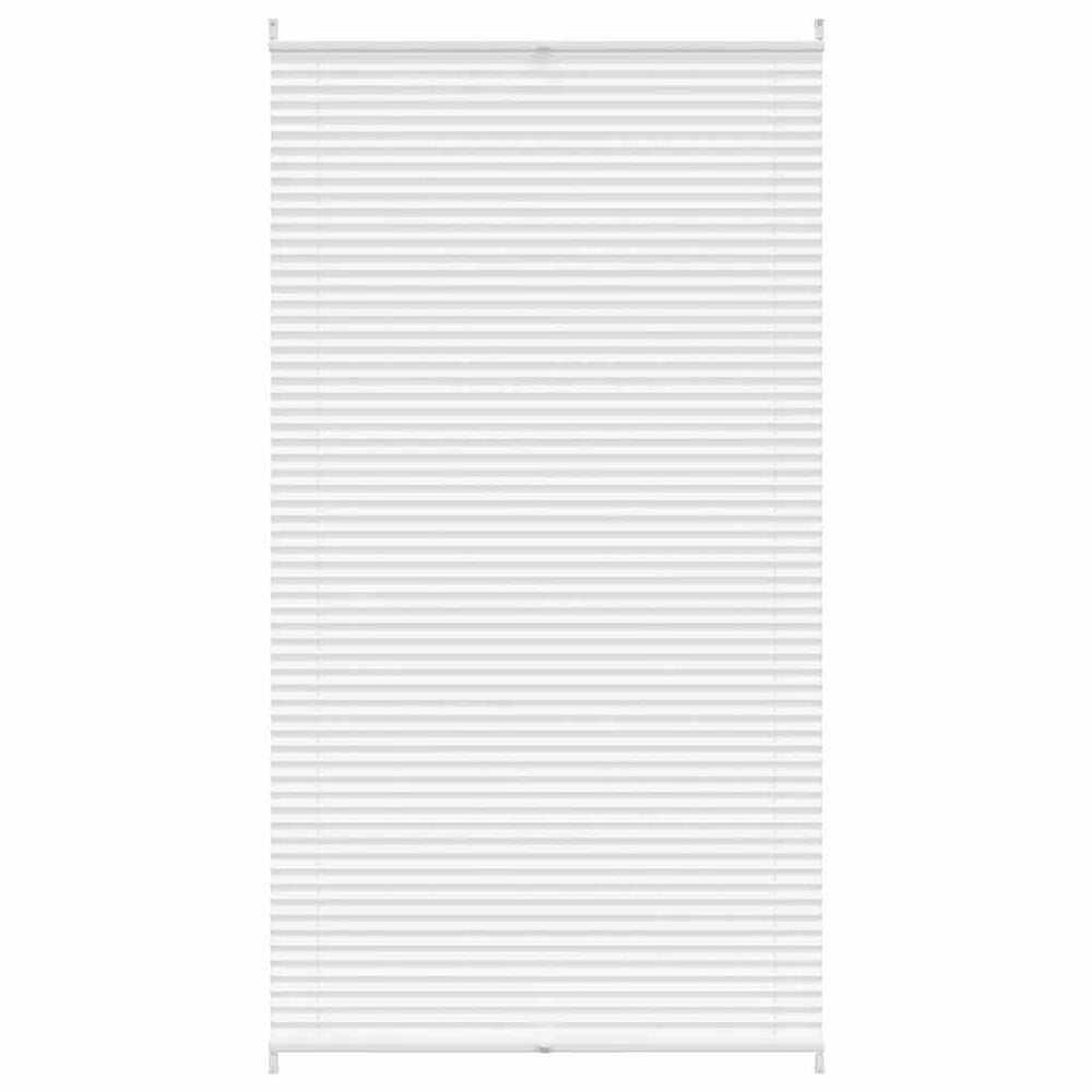 Pleated Blind Roller Blind Pleated Roller Blind 110x200cm White