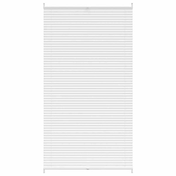 Pleated Blind Roller Blind Pleated Roller Blind 110x200cm White
