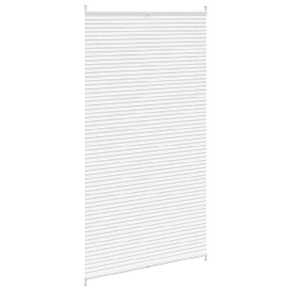 Pleated Blind Roller Blind Pleated Roller Blind 110x200cm White