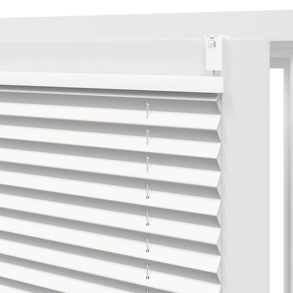 Pleated Blind Roller Blind Pleated Roller Blind 110x200cm White