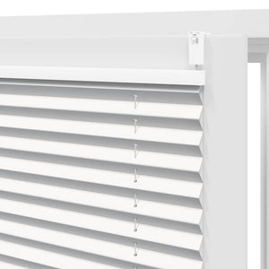 Pleated Blind Roller Blind Pleated Roller Blind 110x200cm White