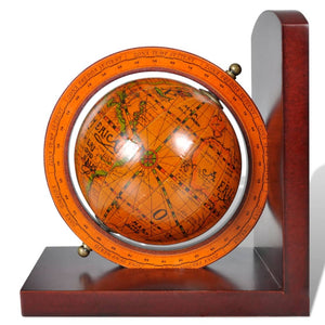 vidaXL Globe Bookends 2 pcs.