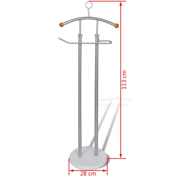 vidaXL Valet Stand Metal Frame