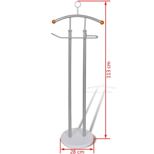 vidaXL Valet Stand Metal Frame