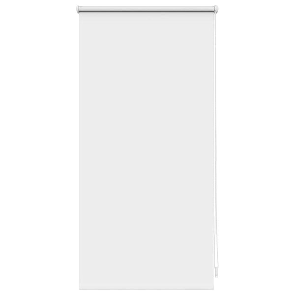 vidaXL Blackout Roller Blind 44.4 x 100 cm, Fabric Width 40 cm, White