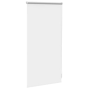 vidaXL Blackout Roller Blind 44.4 x 100 cm, Fabric Width 40 cm, White