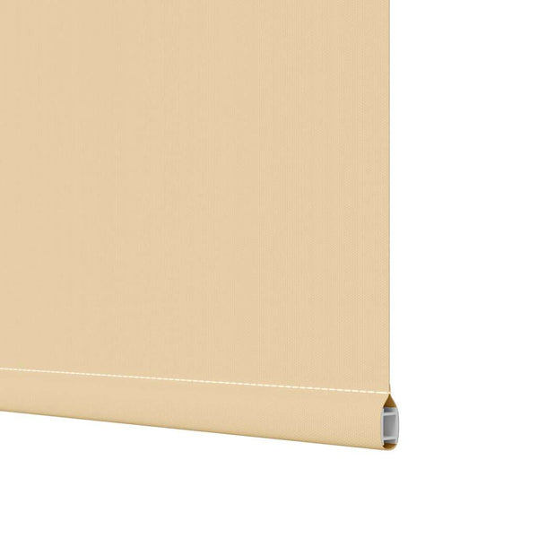 vidaXL Blackout Roller Blind 44.4 x 100 cm, Fabric Width 40 cm, Beige