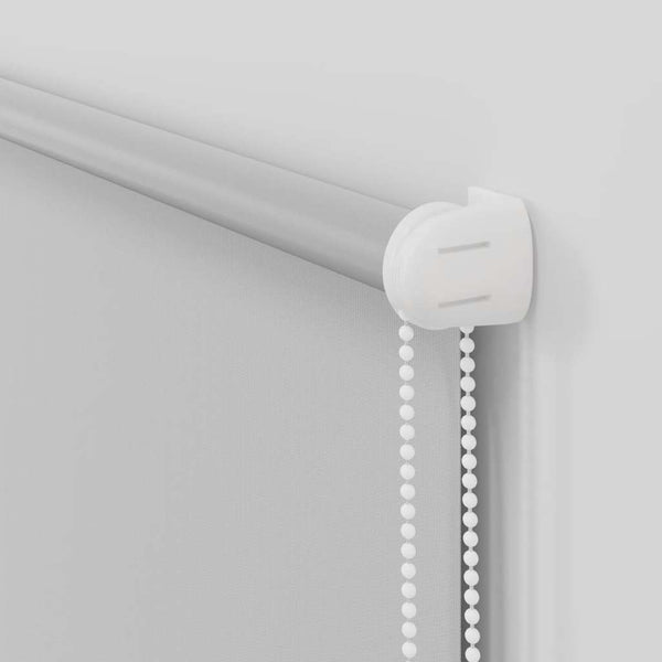 vidaXL Blackout Roller Blind 44.4 x 100 cm, Fabric Width 40 cm, Grey