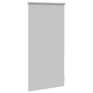 vidaXL Blackout Roller Blind 44.4 x 100 cm, Fabric Width 40 cm, Grey