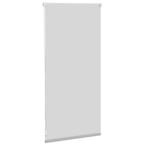 vidaXL Blackout Roller Blind 44.4 x 100 cm, Fabric Width 40 cm, Grey