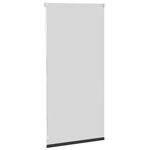 vidaXL Blackout Roller Blind 44.4 x 100 cm, Fabric Width 40 cm, Black