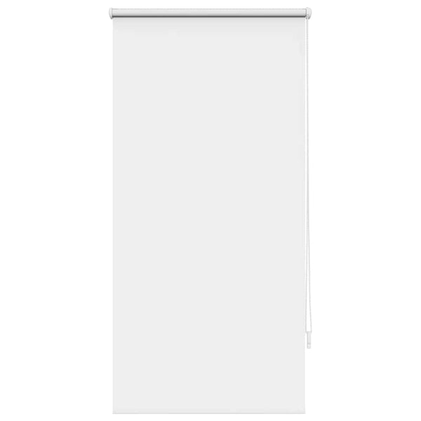 vidaXL Blackout Roller Blind 64.4 x 120 cm, Fabric Width 60 cm, White