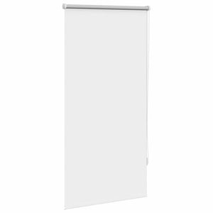 vidaXL Blackout Roller Blind 64.4 x 120 cm, Fabric Width 60 cm, White
