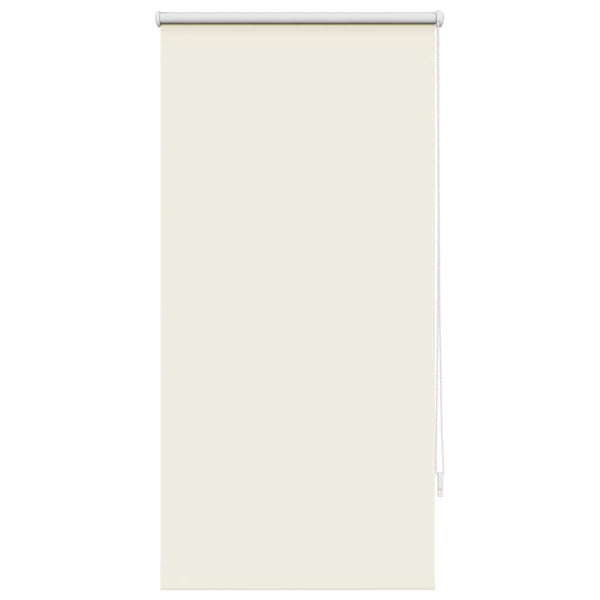vidaXL Blackout Roller Blind 64.4 x 120 cm, Fabric Width 60 cm, Off-White