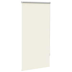 vidaXL Blackout Roller Blind 64.4 x 120 cm, Fabric Width 60 cm, Off-White