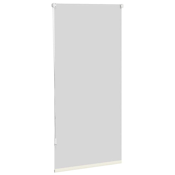 vidaXL Blackout Roller Blind 64.4 x 120 cm, Fabric Width 60 cm, Off-White